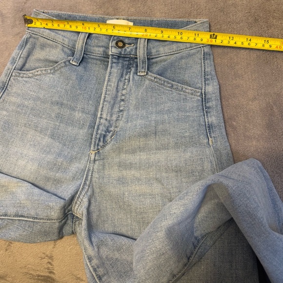 Favorite Daughter THE MISCHA SUPER HIGH RISE WIDE LEG ANKLE Women Jeans Size 23 - Picture 10 of 11